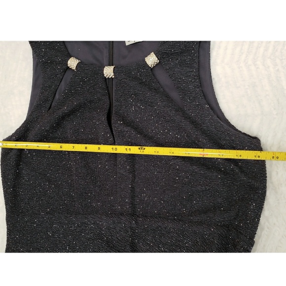 Blue Shimmer Dress - Picture 5 of 6